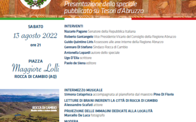 FASCINO ANTICO E NATURA INTATTA – Presentazione dello speciale pubblicato su Tesori d’Abruzzo